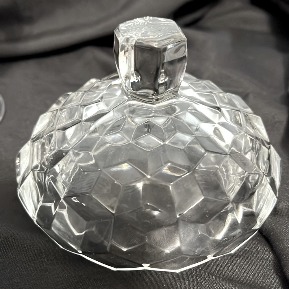 Fostoria American 2056 Jelly/Candy Dish and Cover - Picture 7 of 8